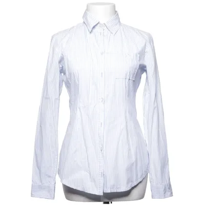Shirt (Blauw, Wit) van Marc O'Polo Katoen