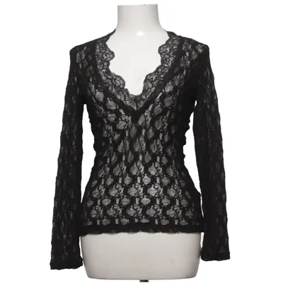 Top (Schwarz) von H&M Elasthan, Polyester