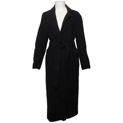 Coat (Black) from Claudie Pierlot Polyamide, Wool