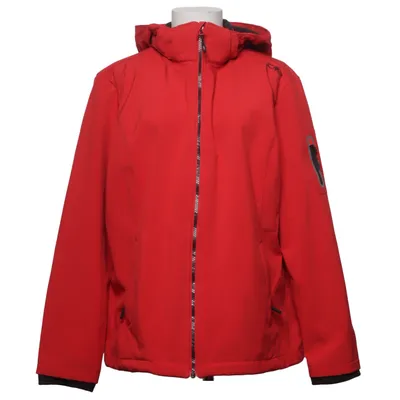 Softshell jacket (Rood, Zwart) van CMP Elastaan, Polyester