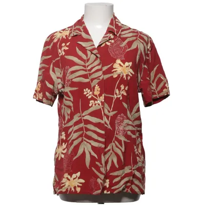 Korte mouwen shirt (Rood, Beige, Meerkleurig) van La Ligna Viscose