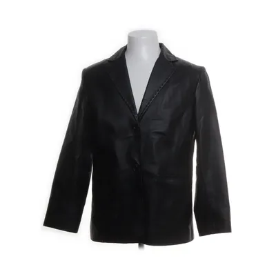 Läderkavaj (Svart) från Traction Skinn, Polyester