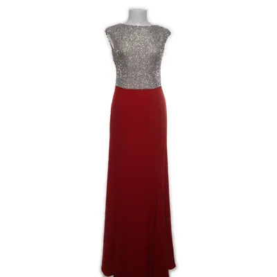 Evening gown (Red, Silver) from Aspeed Polyester