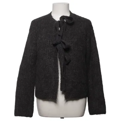 Cardigan (Grijs) van Samsa Collection Acryl, Elastaan, Polyamide, Gerecycled polyester, Wol