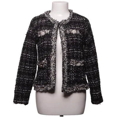 Blazer (Black, White, Multicolored) from Zeva Cotton, Polyester