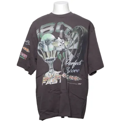 T-shirt (Grå, Flerfarvet) fra Lfdy Bomuld