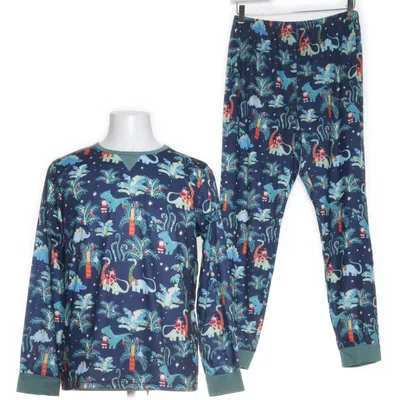 Pyjamas (Blå, Flerfärgad) Elastan, Polyester
