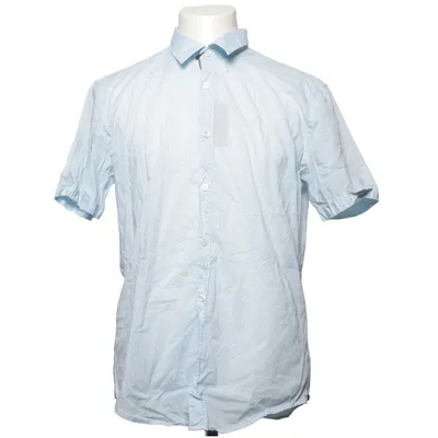 Korte mouwen shirt (Blauw, Wit) van Hugo Boss Katoen