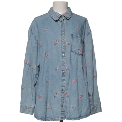 Chemise en jean (Bleu, Multicolore) de Zizzi Coton