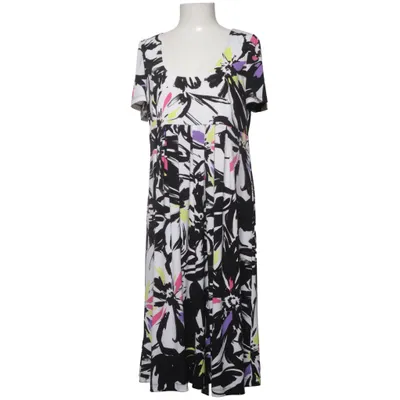 Robe (Noir, Blanc, Multicolore) de Nina Leonard Élasthane, Polyester