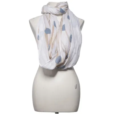 écharpe circulaire (Blanc, Bleu, Beige) de Multiblu