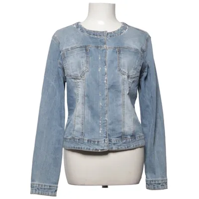 Denimjakke (Blå) fra Re-Dress Bomuld, Elastan
