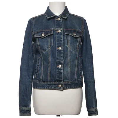 Spijkerjas (Blauw) van Mango Denim & Tees Katoen