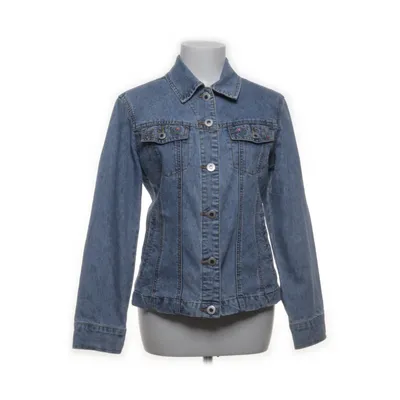 Jeansjacka (Blå) från Time Bomull, Elastan, Polyester