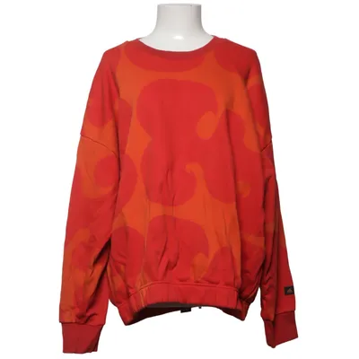 Sweatshirt (Rouge, Orange) de Adidas Coton, Polyester recyclé