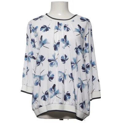 Blus (Vit, Blå) från 17&co. Viskos