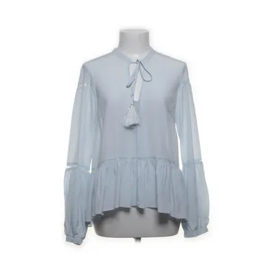 Blouse (Blauw) van Mrs & Hugs Polyester, Zijde