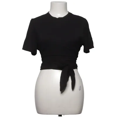 Crop top (Noir) de Les Lunes Bambou, Élasthane