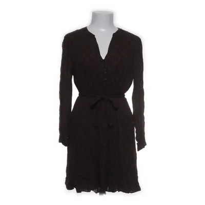 Jurk (Bruin, Zwart, Meerkleurig) van Maison 123 Viscose