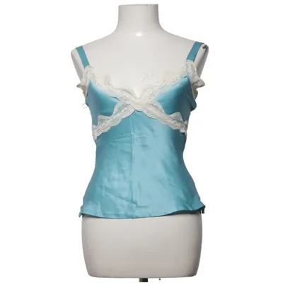 Pyjamatop (Blauw) van Love Etc Zijde