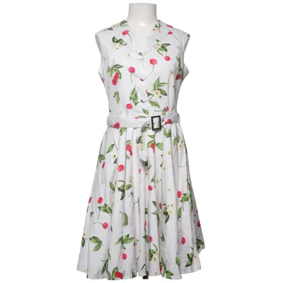 Dress (White, Red, Green) from Blackbutterfly Cotton, Elastane, Polyester