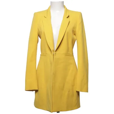 Frakke (Gul) fra Zara Elastan, Polyester, Viscose