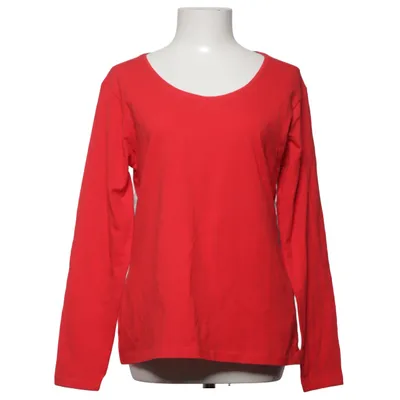Langærmet t-shirt (Rød) fra Anni Rolfi Bomuld, Elastan