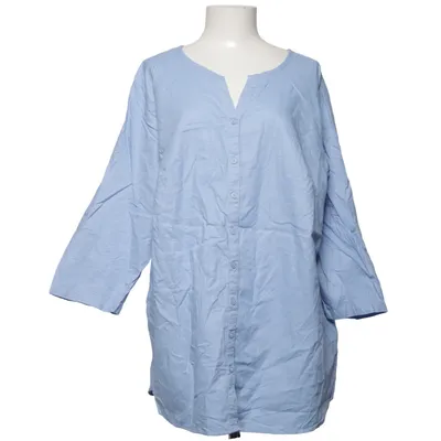 Blouse (Blue) from Bonprix Cotton, Linen