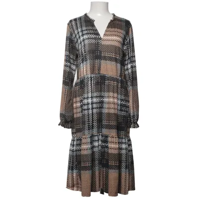 Jurk (Zwart, Bruin, Grijs) van Luxzuz Elastaan, Polyester
