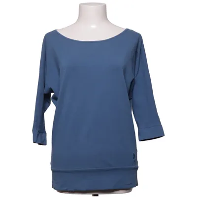 T-shirt à manches longues (Bleu) de House of Lola Coton, Élasthane