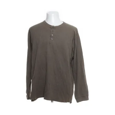 Henley shirt (Groen) van Dressmann Katoen