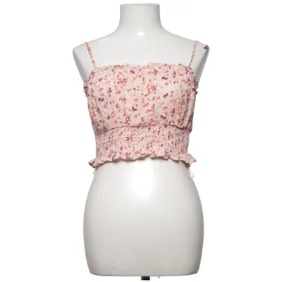Crop top (Beige, Multicolored) from Rainbow Viscose
