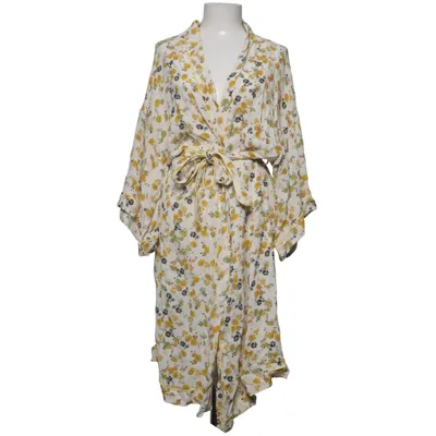 Robe portefeuille (Blanc, Jaune, Multicolore) de Beck Söndergaard Viscose