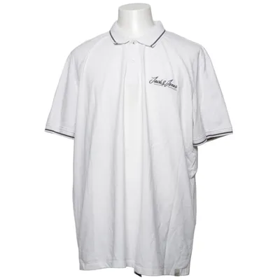 Pikétröja (Vit) från Jack & Jones Bomull, Polyester