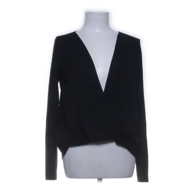 Wikkelblouse (Zwart) van Project Social T x Urban Outfitters Elastaan, Polyester, Viscose