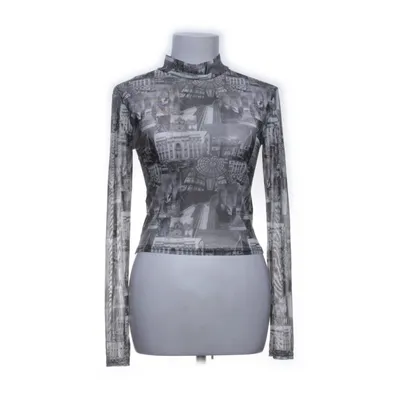 Långärmad t-shirt (Grå, Flerfärgad) från Urban Outfitters Elastan, Polyester