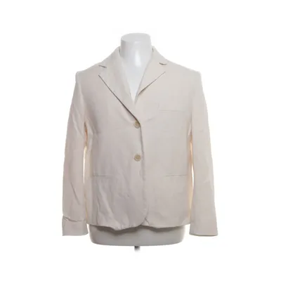 Blazer (Hvid) fra Zara Bomuld