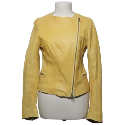 Bikerjack (Geel) van Ibana Leer, Polyester