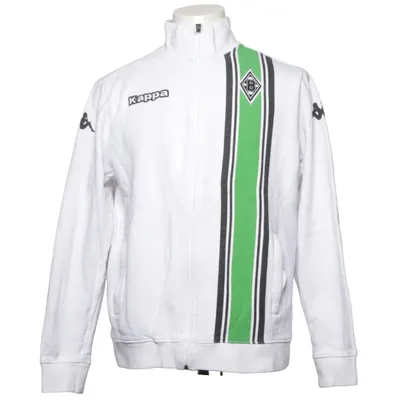 Træningsjakke (Hvid, Grøn, Sort) fra Kappa Bomuld, Polyester