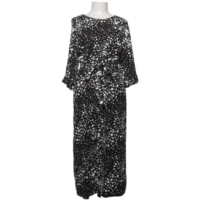 Byxdress (Svart, Vit) från ASOS Viskos