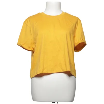 T-shirt (Yellow) from Stradivarius Basics Cotton
