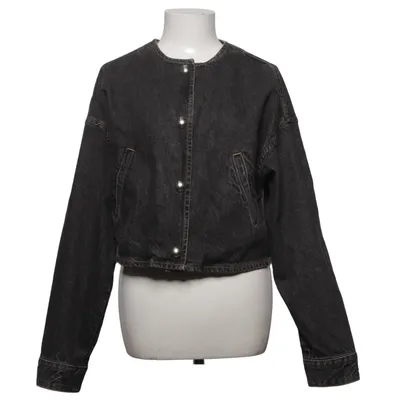 Veste en jean (Noir) de H&M Coton
