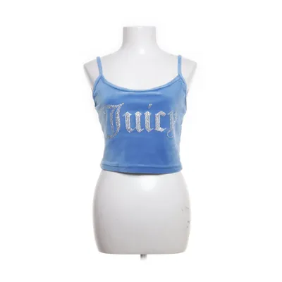 Crop top (Blauw) van Juicy Couture Elastaan, Polyester