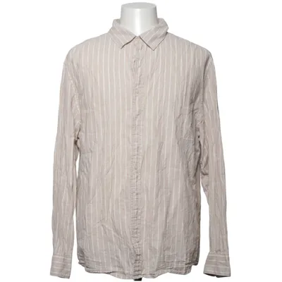 Skjorta (Beige) från H&M Man Linne, Bomull