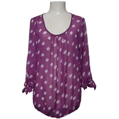 Blus (Lila, Vit) från Ann Christine