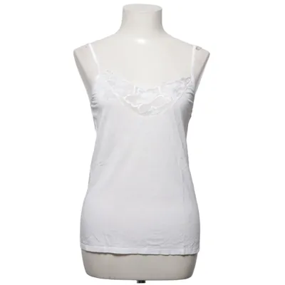 Haut de pyjama (Blanc) de Fashion Affairs Coton, Viscose