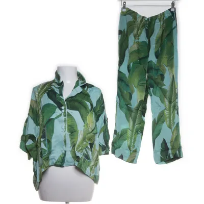 Pyjama (Blauw, Groen) van Zara Home Viscose