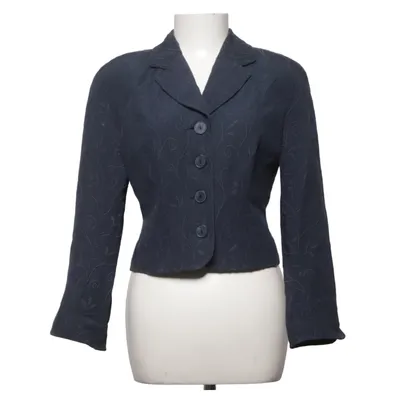 Blazer (Blauw) van Alain Manoukian Acetaat, Katoen, Viscose