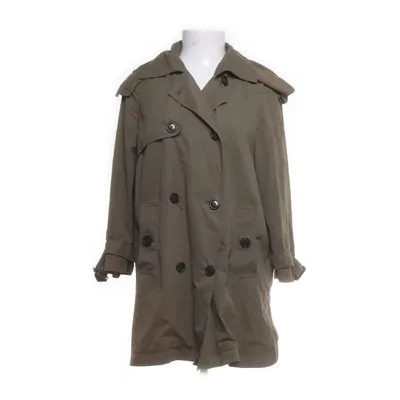 Trenchcoat (Grön) från Zara Woman Polyester, Bomull, Nylon
