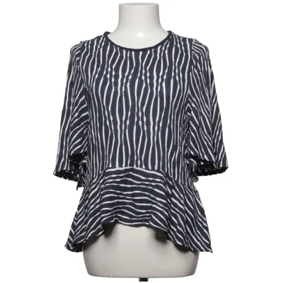 Haut (Bleu, Blanc) de Doris Streich Polyester, Viscose